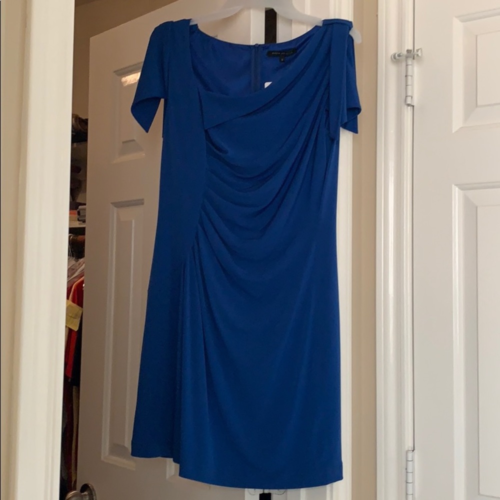 David Meister blue dress